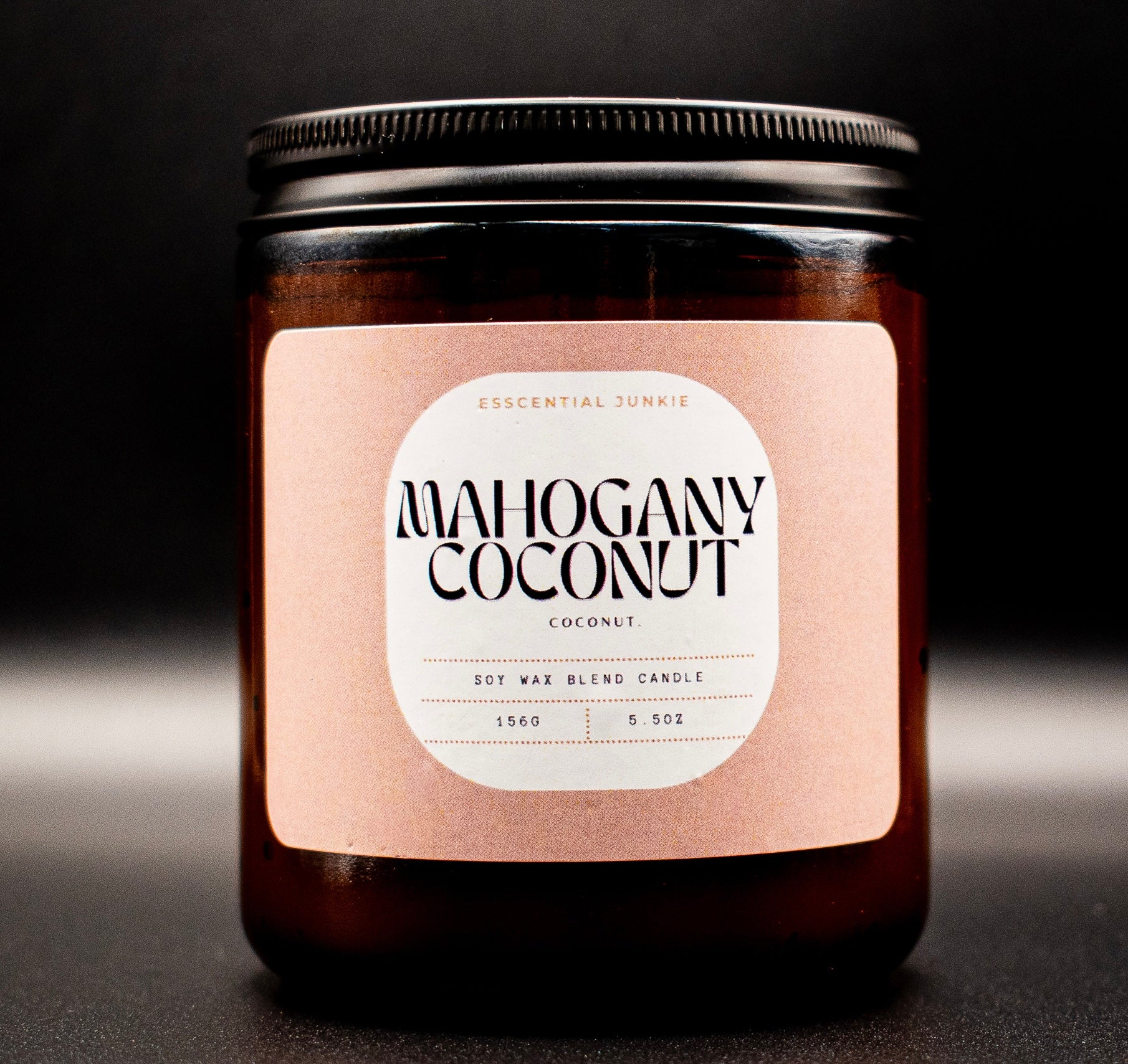 Mahogany Coconut Woodwick Candle